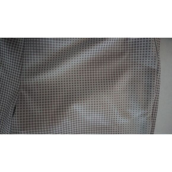 Forever 21 Women's Sz XS Taupe/Silver Spotted Mid-Rise Long Leggings - Picture 6 of 9